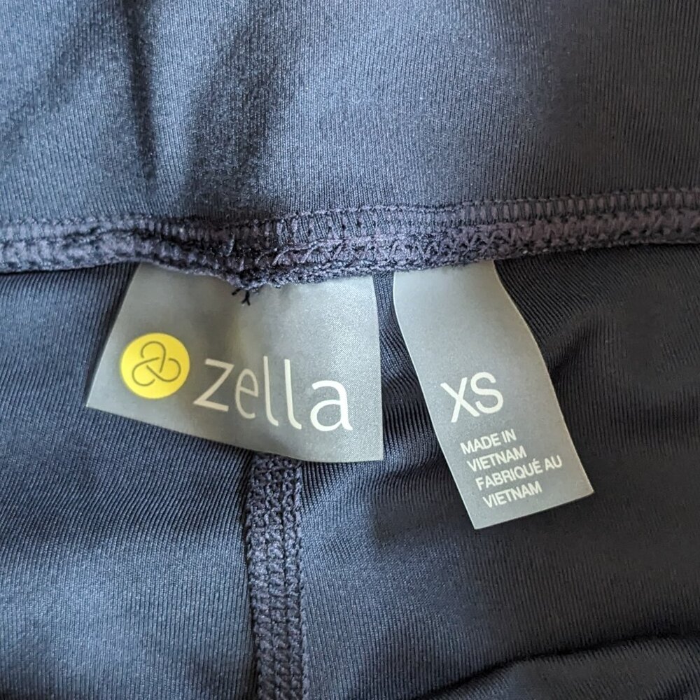 Zella Slate Blue Drawstring Athletic Skort - Picture 3 of 12